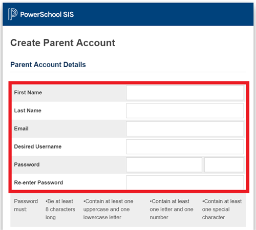 Parent Information 